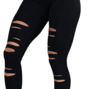 TEAR IT UP 2.0 LEGGINGS | BLACK XS FULL LENGTH